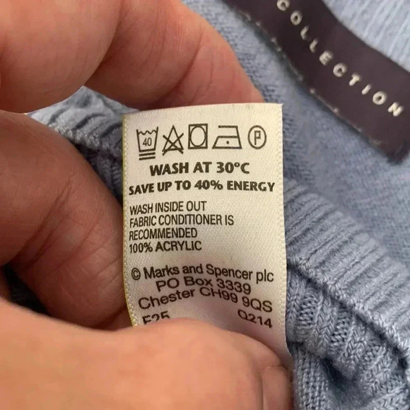 MS  collection, 100% acrylic crewneck sweater - Picture 6 of 9